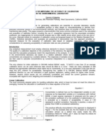 Techniques For Improving The Accuracy of Calibration in The Environmental Laboratory