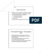 Thermoplastic Thermoset Crystallization