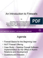 An Introduction To Firewalls