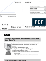 Sony Camera Manual