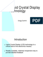 Liquid Crystal Display Technology: Gregg Cianfrini