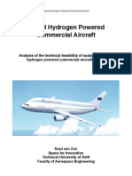 Liquid Hydrogen Powered Commercial Aircraft