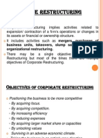 Corporate Restructuring