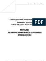 d01 - AS-Interface With SIMATIC S7-300and The CP342-2 CP343-2