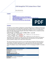 Connecting To ASM Through The TNS Listener From A Client Desktop