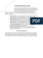 Metering Pump Selection Guide