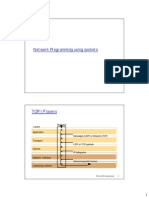 Network Programming Using Sockets: Message Layers