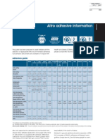 Altro Adhesive Guide