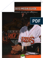 2013 Fresno Grizzlies Media Guide