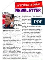 International Newsletter Spring2013