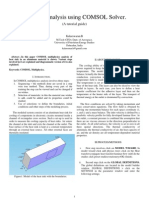 Comsol Heat SINK