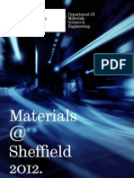 Materials at Sheffield 2012