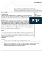 Rectangles Lesson Plan