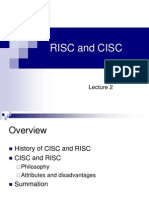 Risc and Cisc