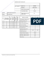 K.K.C College of Engineering and Technology: Branch Code (In Alphabetical Order of Branch) No