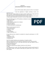 Unit-Iii Constructional Features of CNC Machines