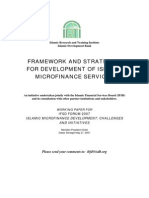 Policy Framework Paper On Microfinance