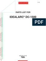 Idealarc DC 1500 Parts PDF