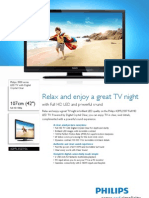 Relax and Enjoy A Great TV Night: With Full HD LED and Powerful Sound