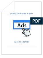 Indian Digital Marketing Spends by Industry