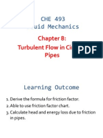 Chapter 8 Turbulent Flow in Circular Pipes