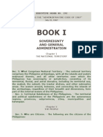 BOOK I - Sovereignty and General Administration