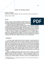 Tribological Properties of Titanium Alloys