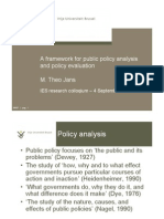 Policy Analysis