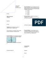 Physics Study Guide