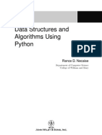 Data Structures and Algorithms Using Python