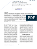 Conceptual Framework of Teachers' Competence in Relation To Students' Academic Achievement