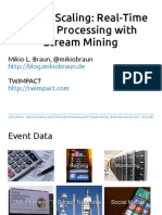 Beyond Scaling Real Time Even Processing With Stream Mining