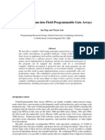 Compiling Occam Into Field-Programmable Gate Arrays: Ian Page and Wayne Luk