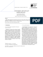 Reaction Kinetics and Scale-Up of Catalytic Processes