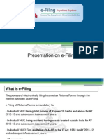 E Filing Presentation