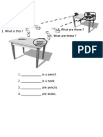 Demonstrative Worksheet