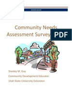 Community Needs Assessment Survey Guide