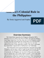 US Colonial Rule in The Philippines