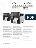 Zebra ZT200 Series Printer Datasheet