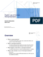 Misrepresentation PDF