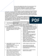 Abdominal Assessment