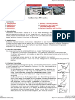 Fundamentals of Precasting