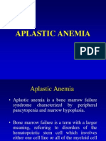 Aplastic Anemia Lecture 1a