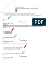 01 - General Question 1 of 109: Question: Which of The Following Statements Is Correct ?