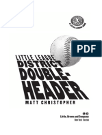 District Doubleheader by Matt Christopher (SAMPLE)