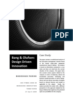 Managing Innovation-Bang and Olufsen