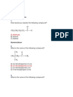 Chapter 19 OchemII Quiz