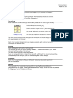 ExCEL Sheet Formulas-2 - Manual Incorporate All Functions