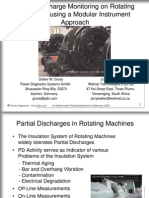 Partial Discharge Monitoring On Rotating Machines Using A Modular Instrument Approach