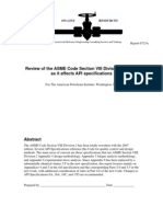 CODE DIV - 2 Review of The ASME Code Section VIII Division 2 - 2007 PDF